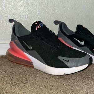 pink and purple Nike air 270